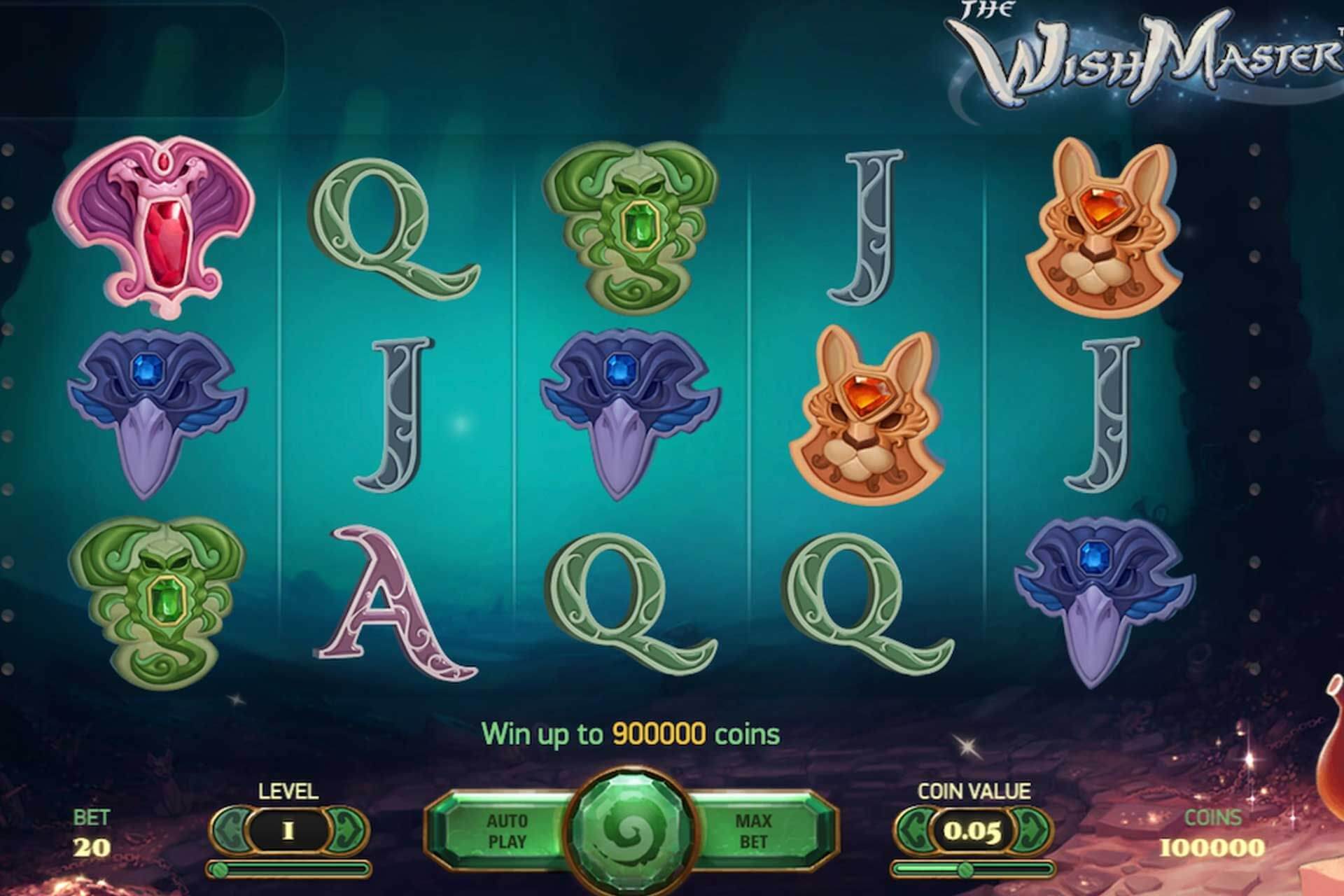 The Wish Master is one of the better online video slots from NetEnt. The slot machine dates from 2017. Just say the time when NetEnt still made good slots.